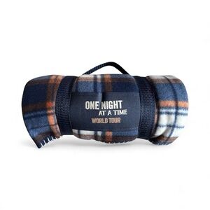 Morgan Wallen One Night At A Time World Tour Plaid Fleece Blanket